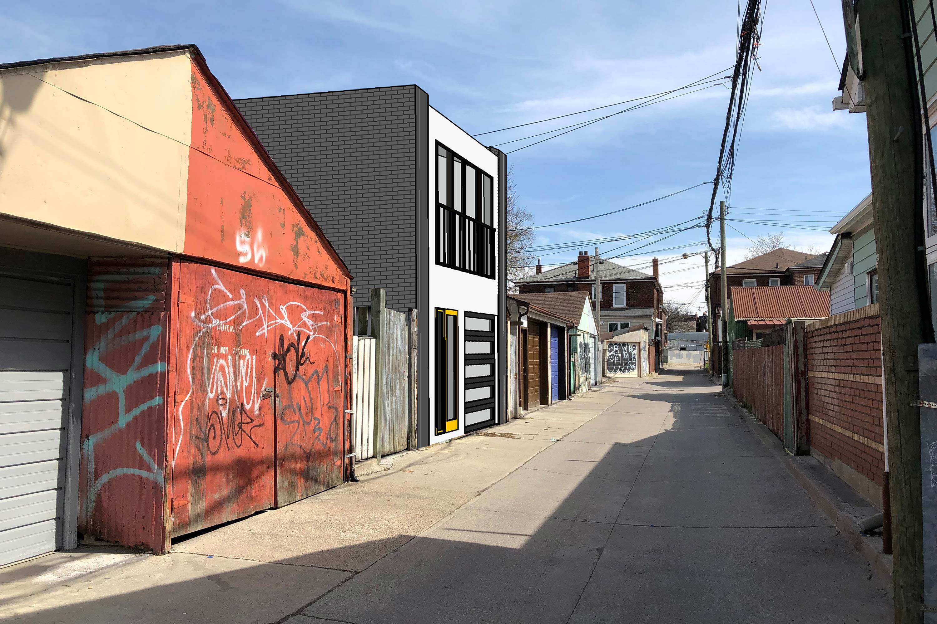 <span>Cabbagetown Laneway House</span> Toronto