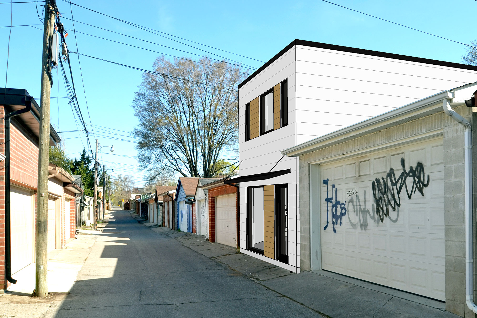 <span>Christie Pits Laneway House</span> Toronto