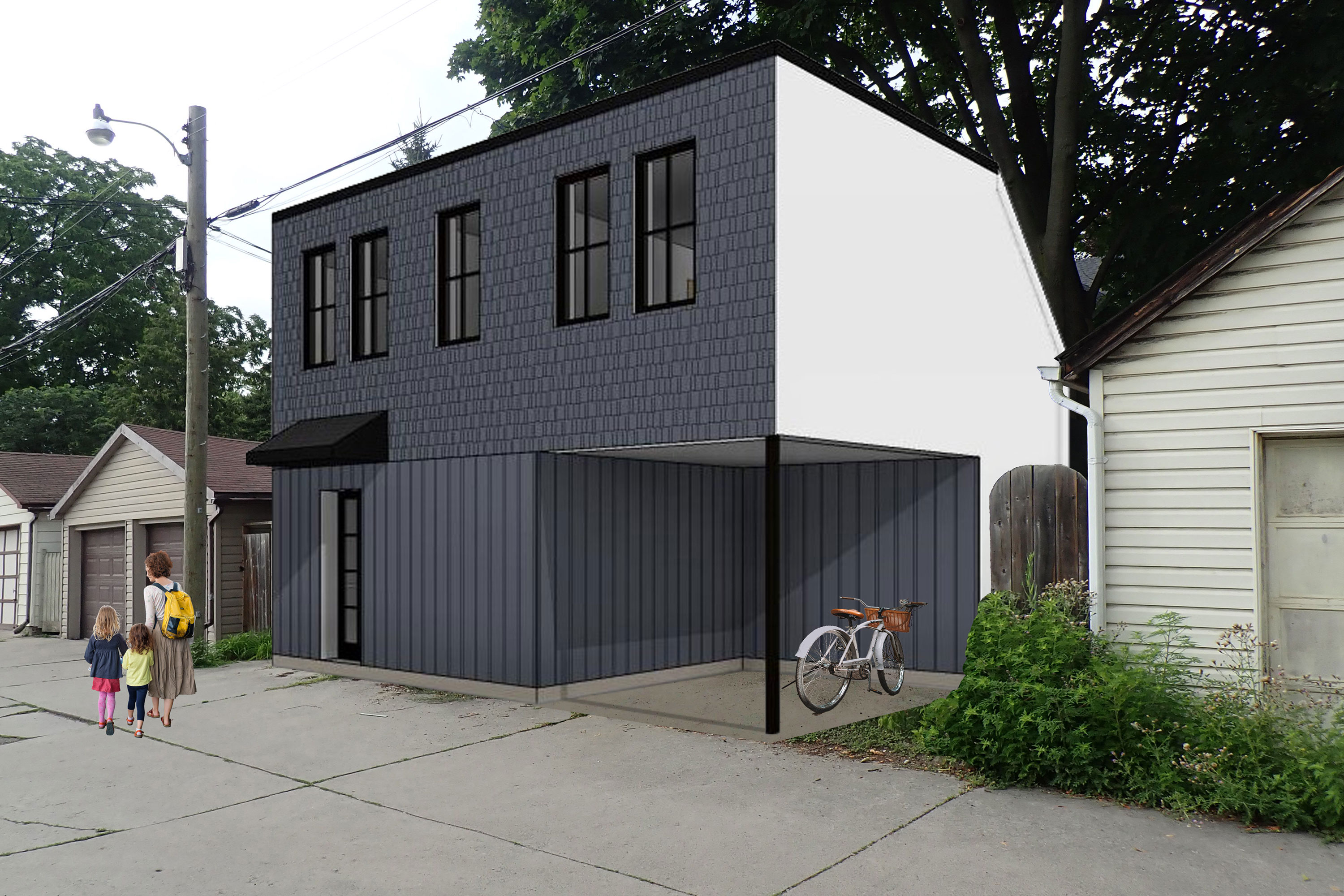 <span>Bloorcourt Laneway House</span> Toronto